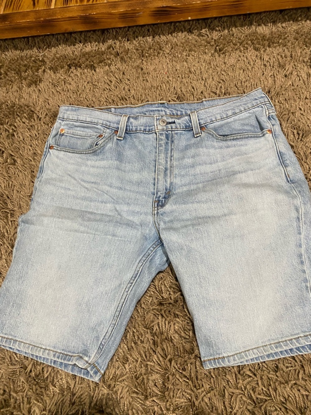 Levi's Light Wash Men's Denim Shorts